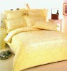 Golden Color Hotel Bed Linen Set