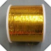 Golden Metallic Yarn