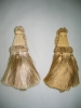 Golden curtain tassel