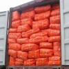 Good quality orange color canvas tarpaulin against leakage