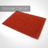 Good quality red machine exhibition carpet