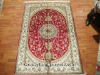 Grade-C Hand Knotted Persian Silk Carpet