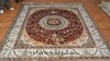 Grade-C Hand Knotted Persian Silk Carpet