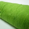 Green acrylic yarn