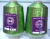 Green color MX-type metallic yarn