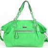 Green fashion casual handbag