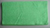 Green microfiber fabric bath towels