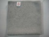 Grey microfiber towel