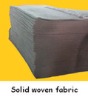 Grey solid woven fabric M2500