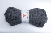 Grey wool acrylic hand knitting yarn