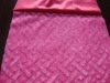 Grid pattern knitting fabric