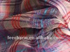 Gridding Cross Pattern Polyester Organza Voile Fabric