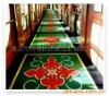 Ground spread carpet for hotel