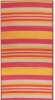 (H121)Plastic(PP) Stripe Woven Beach Mat
