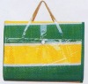 (H185)Plastic(PP) Fold Woven Beach Mat