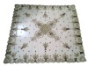 HAND EMBROIDED NET TABLE COVER