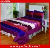 HIGH quality embossing and soft bed comforter set