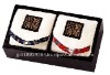 HOKUSAI GIFT 2MINI HANDKECHIEF SET cotton wash towel