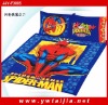 HOT 100%cotton hot sale children cartoon bedding set--3PCS