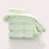 (HOT SALE)100% Cotton Dobby towel set( hand towel, face towel, bath towel)