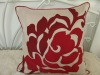 HOT! high-end of fire flower embroidery cushion