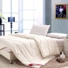 HQ*7 Applique Feather Velvet Stitching Australian Wool Comforter