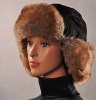 HX-205 jeannet fake rabbit fur hat