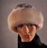 HX-214 polar fleece fake mink fur cloche