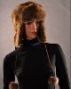 HX-304 fake rabbit fur cap with fur balls