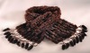 HX-603 real mink fur shawl