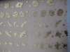 Halloween bronzing organza fabric