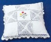 Hand Crocheted Lace Cushioncover