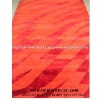 Hand Knotted Bright Red Tibetan Carpet