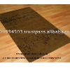 Hand Knotted Brown Modern Silk Rugs