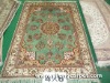 Hand Knotted Persian Silk Rug