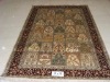 Hand Knotted Silk Rug/Handmade Silk Rug/Persian Silk Rug/Area Rugs