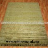 Hand Knotted Tibetan Area Green Rug