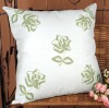 Hand embroidery linen Cushion Cover