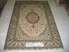 Hand knitted Allover Turkish knots Medallion carpet 5X8foot high quality low price handknotted persian silk rug