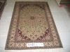 Hand knitted Allover Turkish knots Medallion carpet 5X8foot high quality low price handknotted persian silk rug