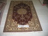 Hand knitted Medallion Turkish knots Medallion carpet 5X8foot high quality low price handknotted persian silk rug