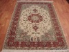 Hand knitted Medallion Turkish knots carpet 4X6foot high quality low price handknotted persian silk rug