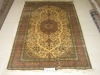 Hand knitted Medallion Turkish knots carpet 5X8foot high quality low price handknotted persian silk rug