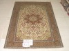 Hand knitted Medallion Turkish knots carpet 5X8foot high quality low price handknotted persian silk rug