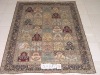 Hand knitted Medallion Turkish knots carpet 5X8foot high quality low price handknotted persian silk rug