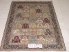 Hand knitted Medallion Turkish knots carpet 5X8foot high quality low price handknotted persian silk rug