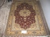 Hand knitted Medallion Turkish knots carpet 5X8foot high quality low price handknotted persian silk rug