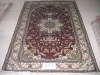 Hand knitted Medallion Turkish knots carpet 5X8foot high quality low price handknotted persian silk rug