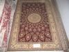 Hand knitted Medallion Turkish knots carpet 5X8foot high quality low price handknotted persian silk rug