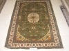 Hand knitted Medallion Turkish knots carpet 5X8foot high quality low price handknotted persian silk rug